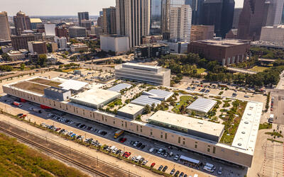 Houston Post Office green roof